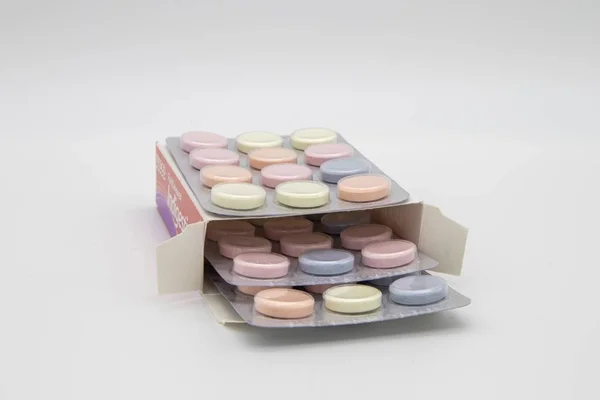 Gloucester United Kingdom Jan 2020 Medication Form Capsules Pills Tablets — Stock Photo, Image