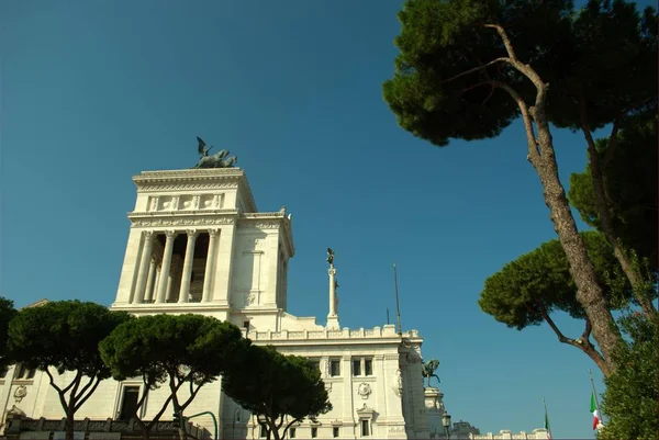 Roma Italia Italia Sep 2016 Monumento Víctor Manuel También Conocido — Foto de Stock