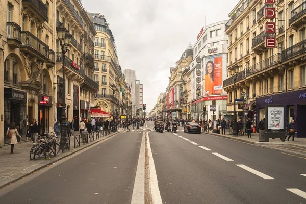 Paris Frankrike Dec 2019 Paris Huvudstad Paris Arkitektur Och Gatuliv — Stockfoto