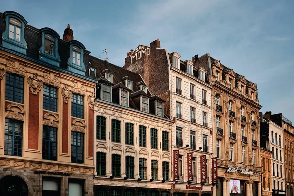 Знаменитий Історичний Будинок Ліллі Франція Vieille Bourse Lille France — стокове фото