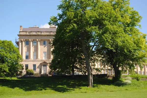 Bath England United Kingdom Juli 2019 Der Königliche Halbmond Bath — Stockfoto