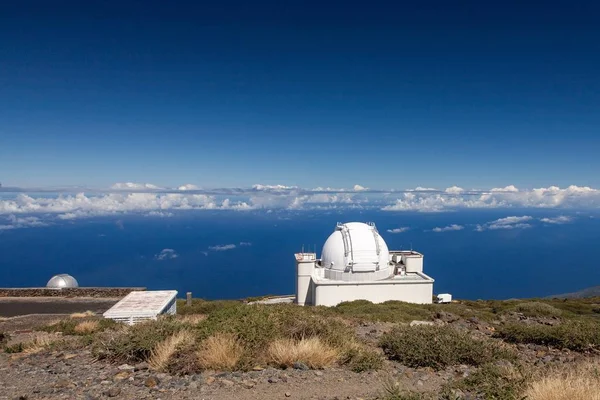 Observatorio Cima Del Volcán Caldera Taburiente — Foto de Stock