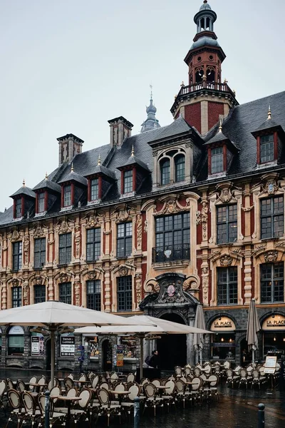 Famosa Histórica Vieille Bourse Lille Francia — Foto de Stock