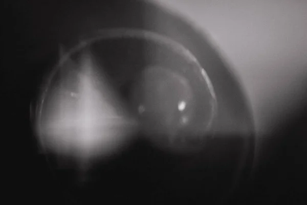 Eine Nahaufnahme Einer Schwarzen Kamera Während Einer Filmproduktion — Stockfoto