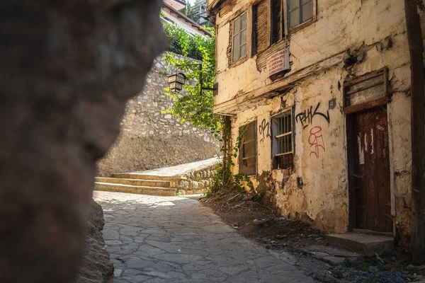 Vida na rua no Lago Ohrid — Fotografia de Stock