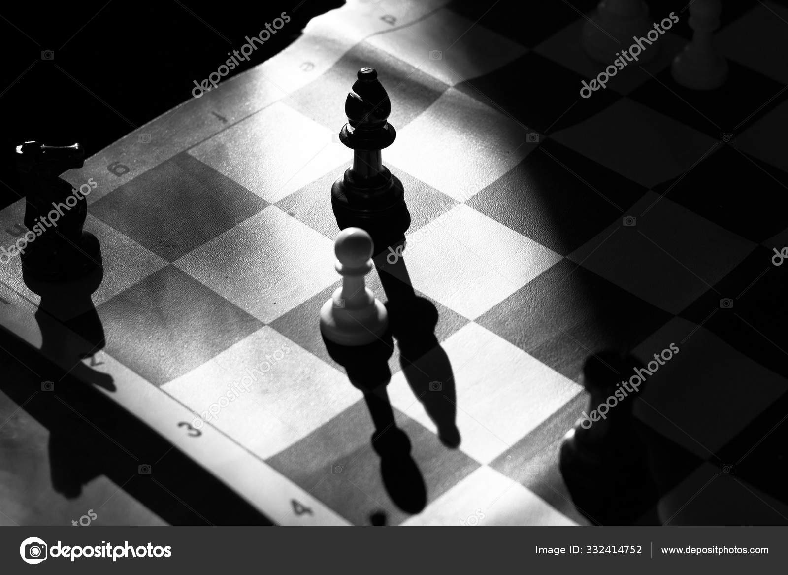 Grayscale Photo of Person Holding Chess Piece · Free Stock Photo