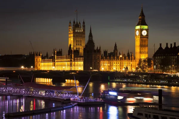 Οι Οίκοι του Κοινοβουλίου, Λονδίνο Ηνωμένο Βασίλειο — Φωτογραφία Αρχείου