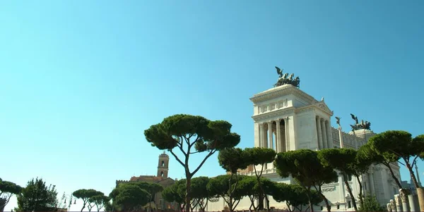 Roma Itália Itália Setembro 2016 Monumento Victor Emmanuel Também Conhecido — Fotografia de Stock