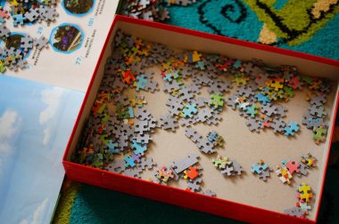 Puzzle pieces clipart
