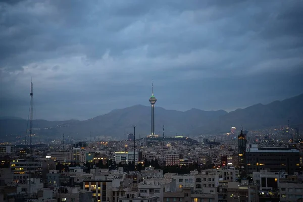 The view of Tehran — Stock Photo, Image