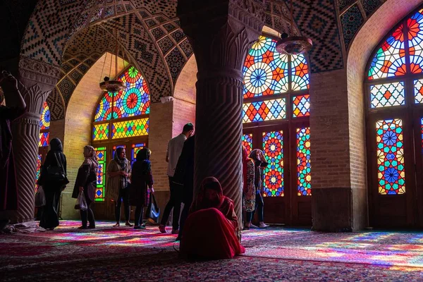 Die rosa Moschee — Stockfoto