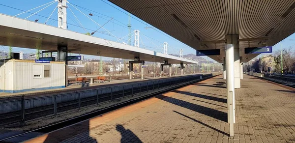 Train station in budapest, Magyarország — Stock Fotó