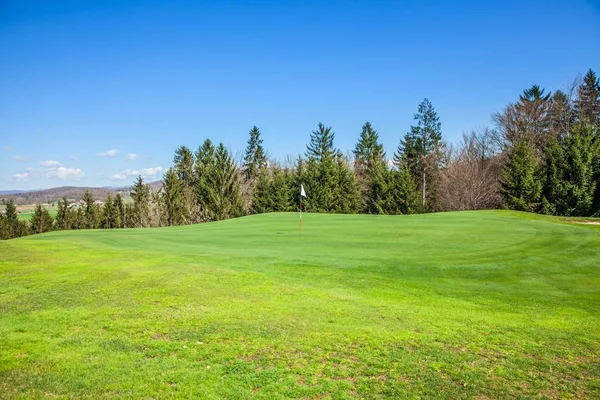 Golfbana Otocec Slovenien Solig Dag Sommaren — Stockfoto