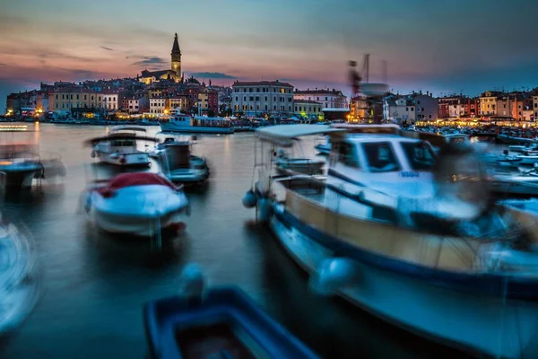 Puesta de sol en Rovinj — Foto de Stock