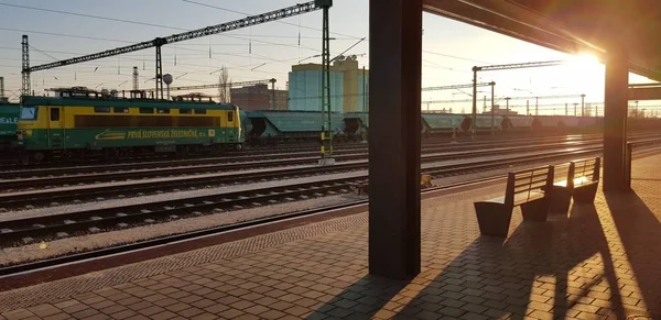 Station in Boedapest, Hongarije - Nyugati treinstation — Stockfoto