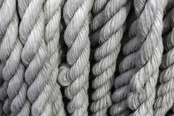 Closeup White Ropes Lights Cool Picture Backgrounds Wallpapers — Stock Photo, Image