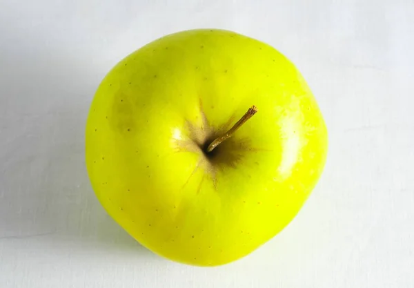 Tiro Ângulo Alto Uma Fruta Amarelo Colorida Com Uma Cor — Fotografia de Stock