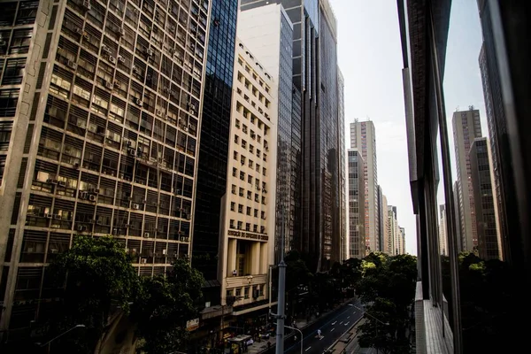 Rio Janeiro Belvárosának Modern Épületei Brazília — Stock Fotó