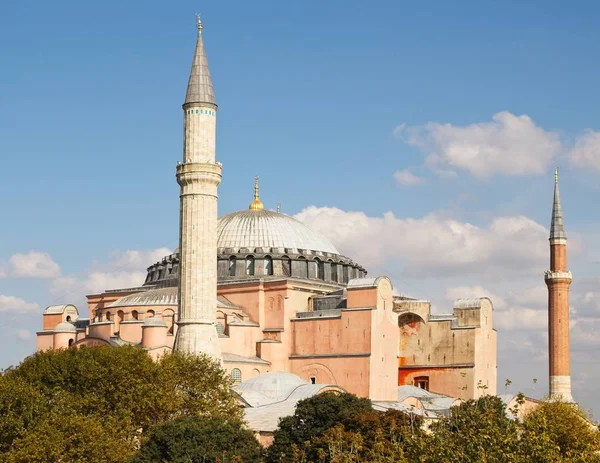 Famosa histórica Hagia Sophia Ortodoxa catedral cristã — Fotografia de Stock