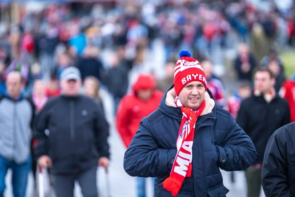 Fani Allianz Arena Fcb — Zdjęcie stockowe