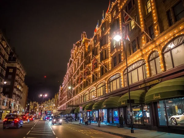 England, uk, united, londres, kingdom, tienda, departamento, tienda, británica, historic, facade, decoration — Foto de Stock