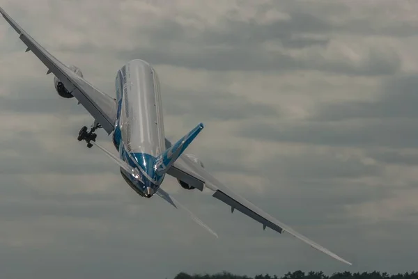 Boeing 787-9 Dreamliner, N789ex; Farnborough International Airshow, 2014. július 14. — Stock Fotó