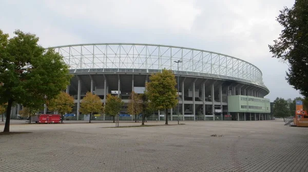 Vienna Áustria Outubro 2015 Uma Visão Frontal Ernst Happel Stadion — Fotografia de Stock