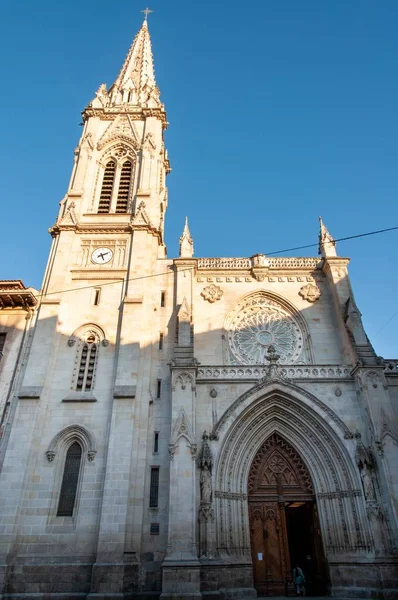 Κάθετη Λήψη Του Catedral Santiago Καθεδρικός Ναός Του Αγίου Ιακώβου — Φωτογραφία Αρχείου