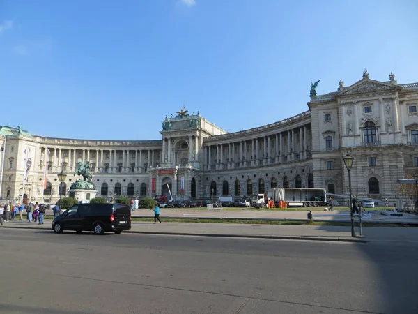 Wiedeń Austria Paź 2015 Piękne Zdjęcie Muzeum Historii Naturalnej Wiedniu — Zdjęcie stockowe