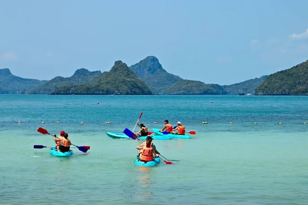 Koh Samui Thailand Apr 2019 Kayaking Tours Ang Thong Marine — Stock Photo, Image