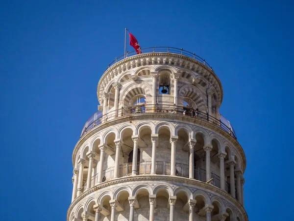Pisa Talya Haziran 2019 Eğik Pisa Kulesi Pisa Kulesi Çan — Stok fotoğraf