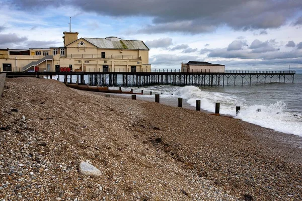 Pier em Bognor Regis, West Sussex, Reino Unido — Fotografia de Stock