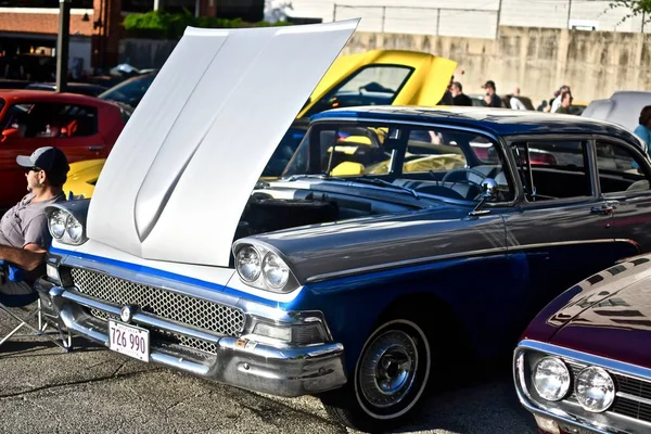 Downers Grove Estados Unidos Jun 2019 Coche Fresco Durante Downers —  Fotos de Stock