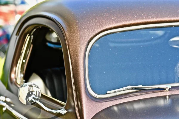 Dowers Grove Сша Jun 2019 Closeup Shot Vintage Car — стокове фото