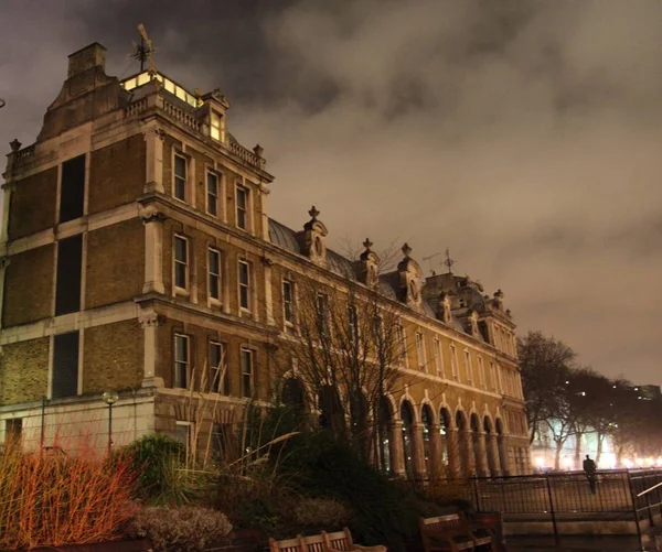 London United Kingdom Dec 2010 Old Billingsgate Market City Night — Stock Photo, Image