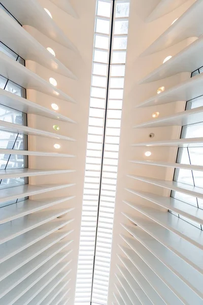 Eine Flache Aufnahme Eines Modernen Architektonischen Designs — Stockfoto