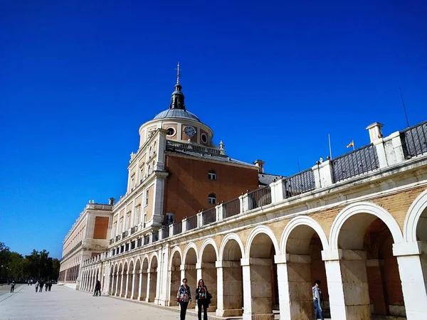 Hermoso tiro del Palacio Real de Aranjuez en Aranjuez España. —  Fotos de Stock