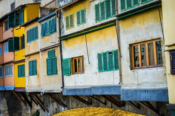 Een Prachtig Shot Van Ponte Vecchio Florence Italië — Stockfoto
