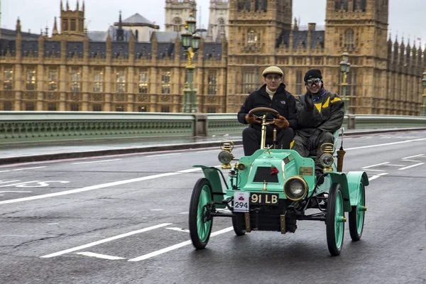 Londres Royaume Uni Nov 2014 Les Participants Course Voitures Vétérans — Photo