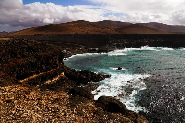 Vacker bild av kustlinjen på Kanarieöarna, Spanien — Stockfoto