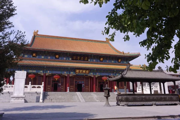 Photographie grand angle du Musée du Palais de Dongcheng (Chine) — Photo