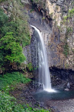 Waterfall Cascada De Texolo in Xico, Mexico clipart