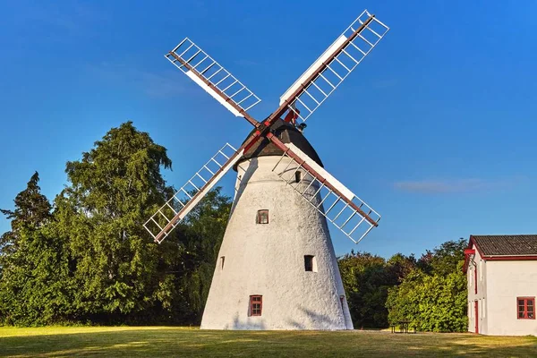 Pedersker Danmark Jun 2019 Pedersker Danmark Juni 2019 Pedersker Kirkemolle — Stockfoto