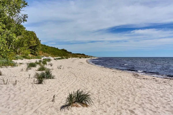 Vacker natur vid Östersjökusten på Bornholmsöns södra kust, Danmark — Stockfoto
