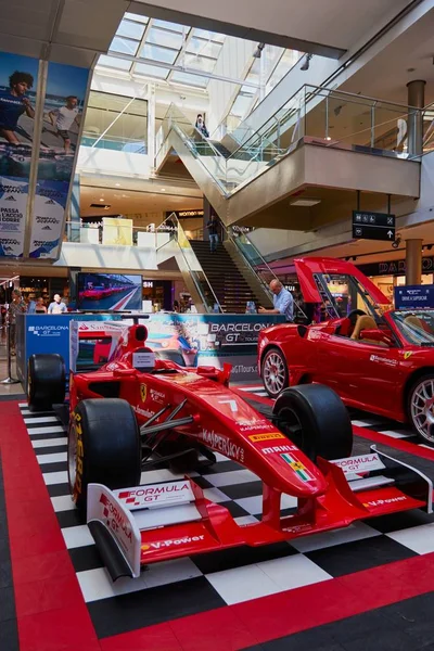 Barcelona Spagna Giu 2019 Scatto Verticale Auto Epoca Ferrari Championship — Foto Stock