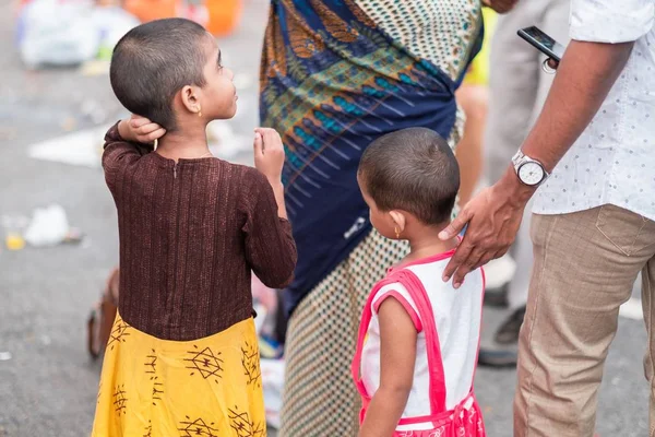 Cingapore Cingapore Fevereiro 2020 Thaipusam Uma Celebração Religiosa Dos Devotos — Fotografia de Stock