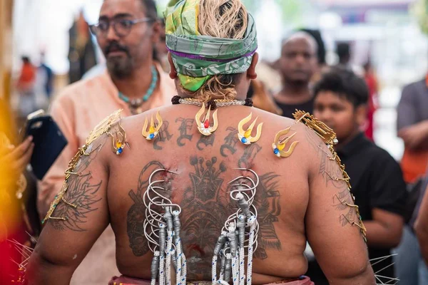 Singapur Singapur Februar 2020 Thaipusam Ist Eine Religiöse Feier Von — Stockfoto