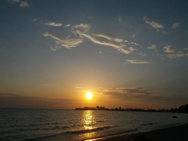 Mesmerizing View Calm Ocean Sunset — Stock Photo, Image