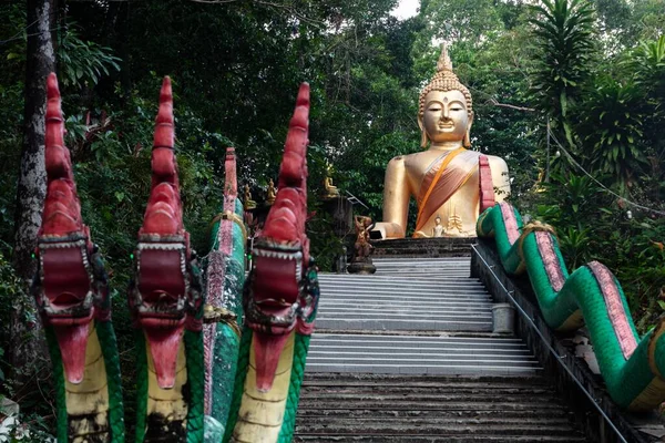 Templo Budista Inacabado Abandonado Isla Phayam Tailandia — Foto de Stock