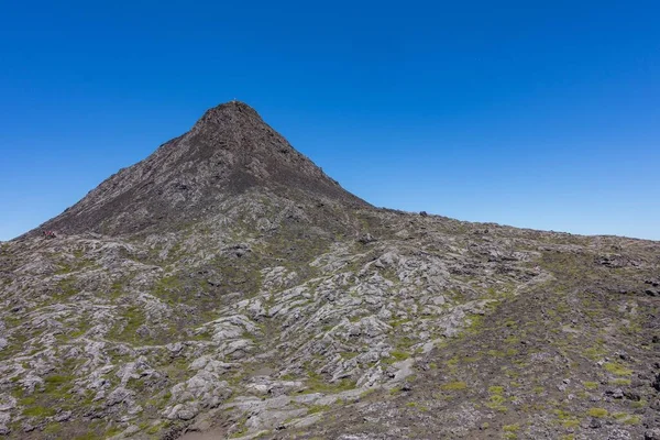Die Felsen Des Vulkans Pico Auf Den Azoren Portugal — Stockfoto